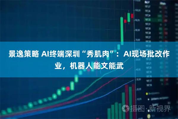 景逸策略 AI终端深圳“秀肌肉”：AI现场批改作业，机器人能文能武