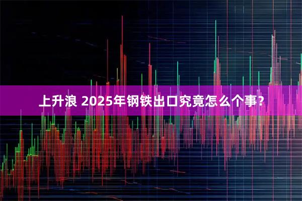 上升浪 2025年钢铁出口究竟怎么个事？